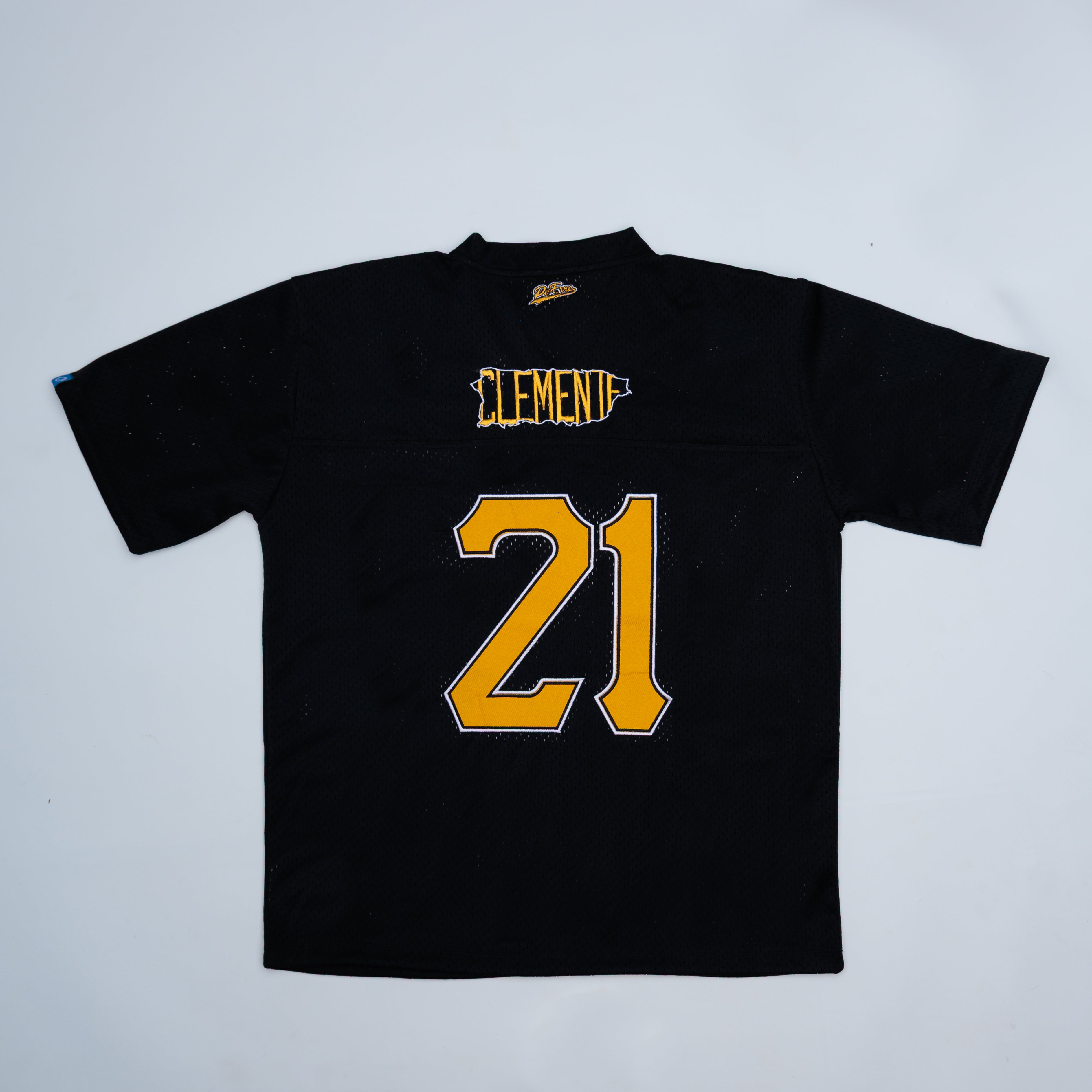 PéErre Clemente Edition Football Jersey in Black/Yellow