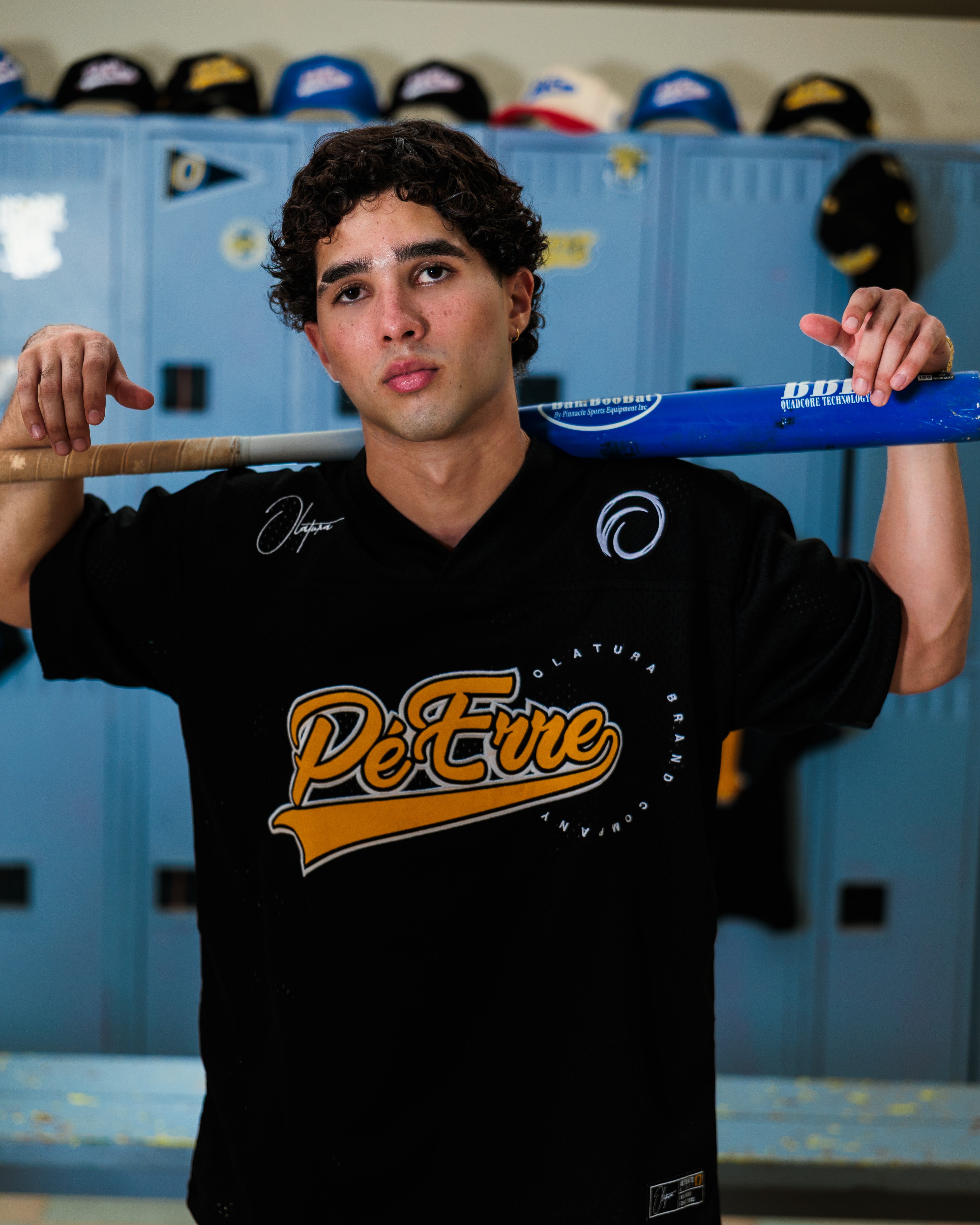 PéErre Clemente Edition Football Jersey in Black/Yellow