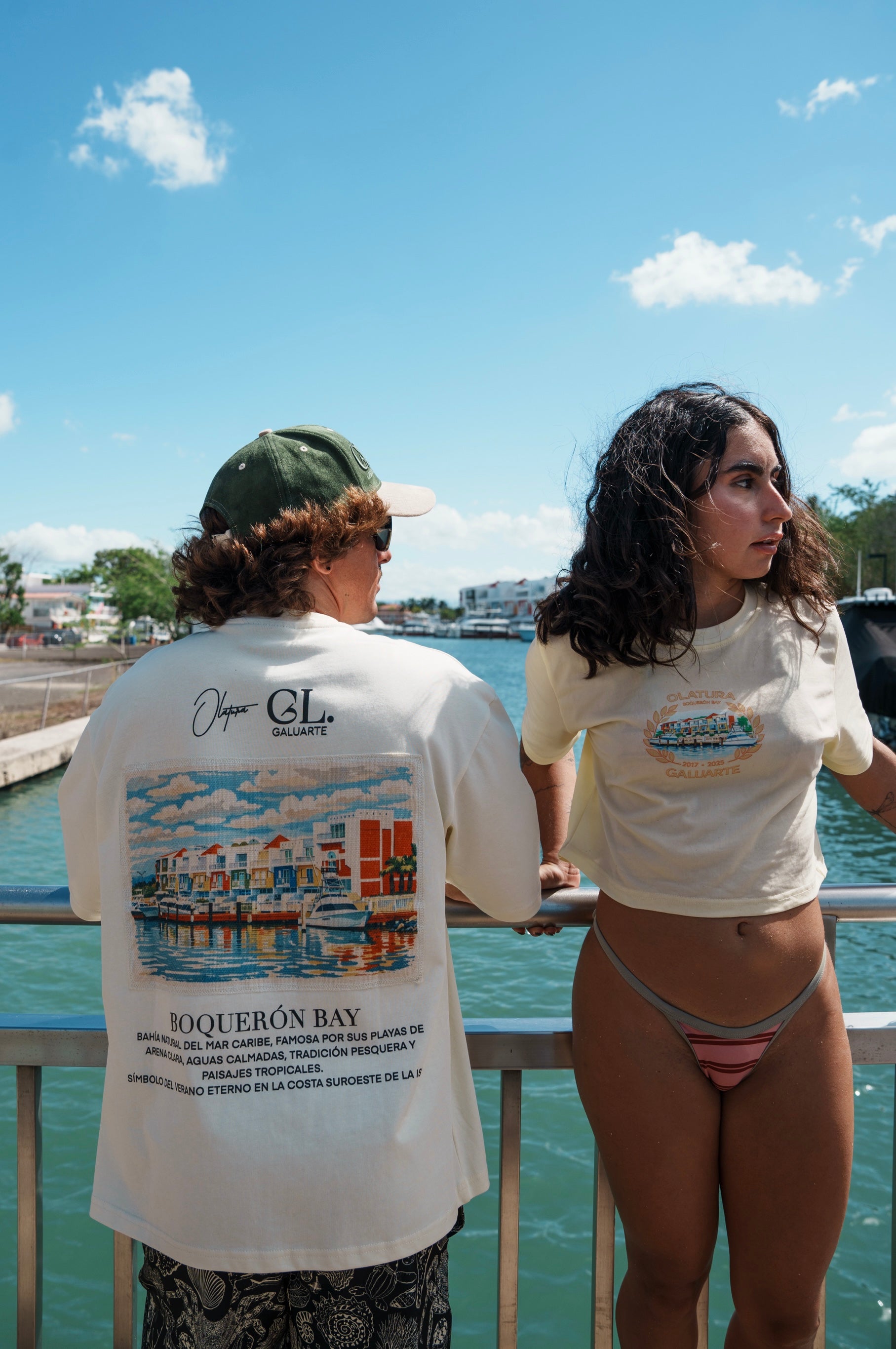 Boquerón Bay Sand Beige T-shirt