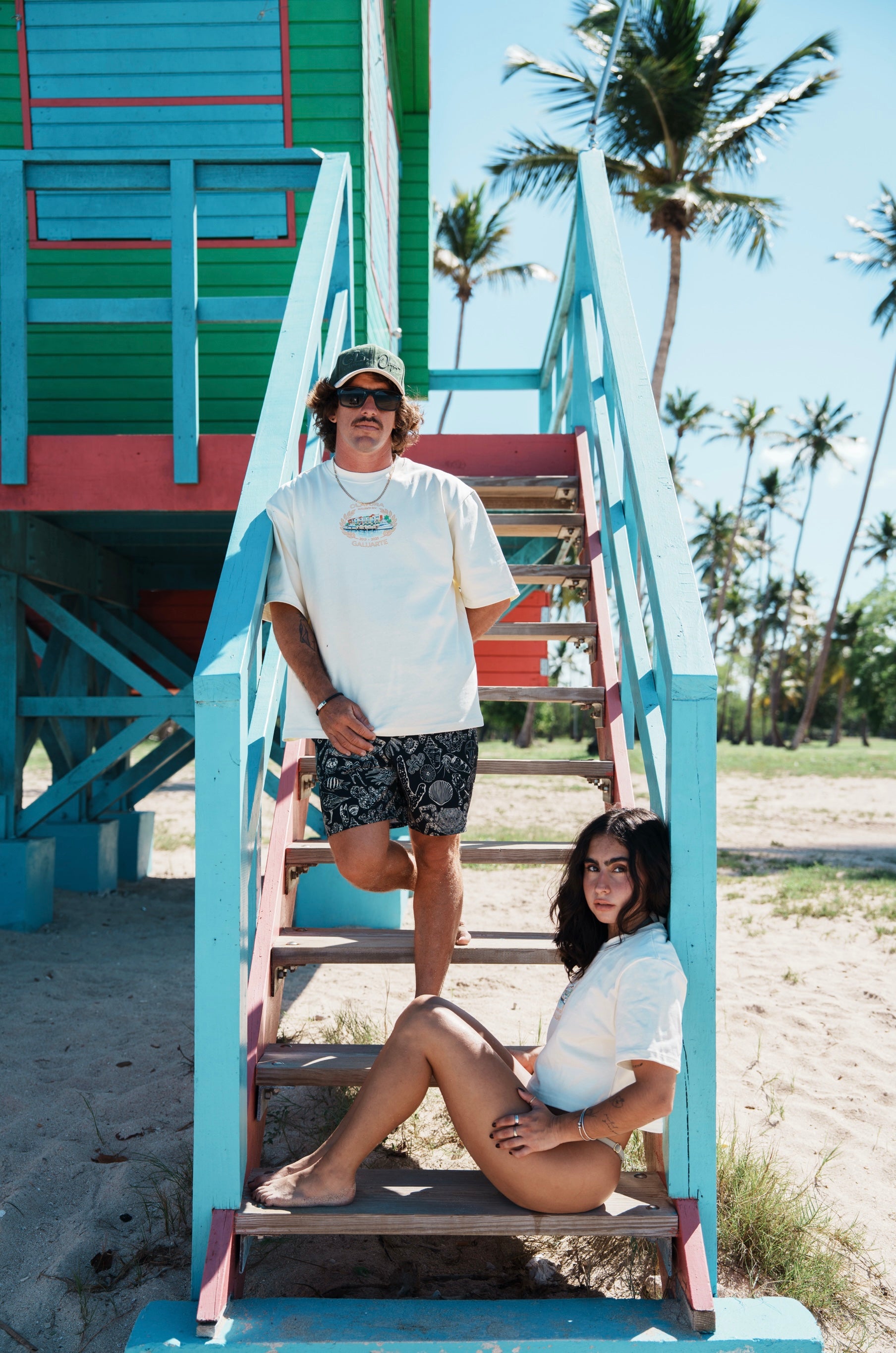 Boquerón Bay Sand Beige T-shirt