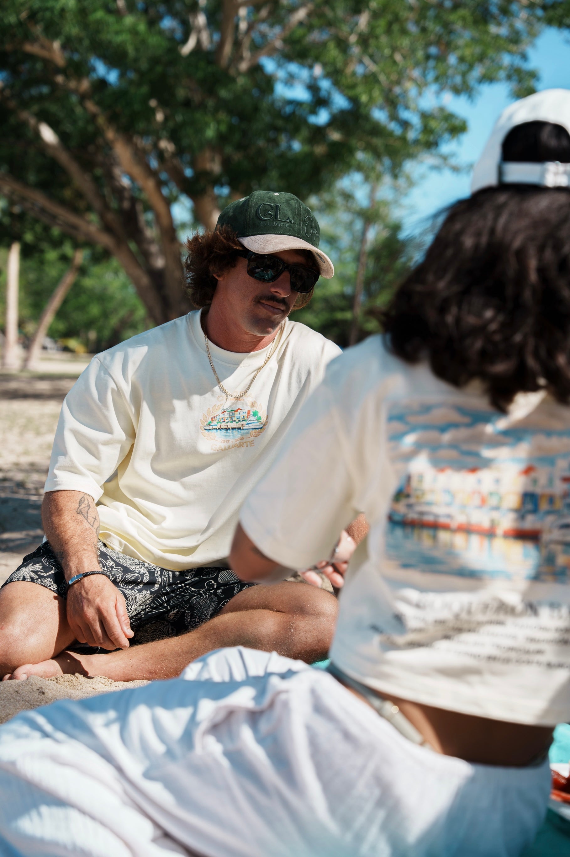 Boquerón Bay Sand Beige T-shirt