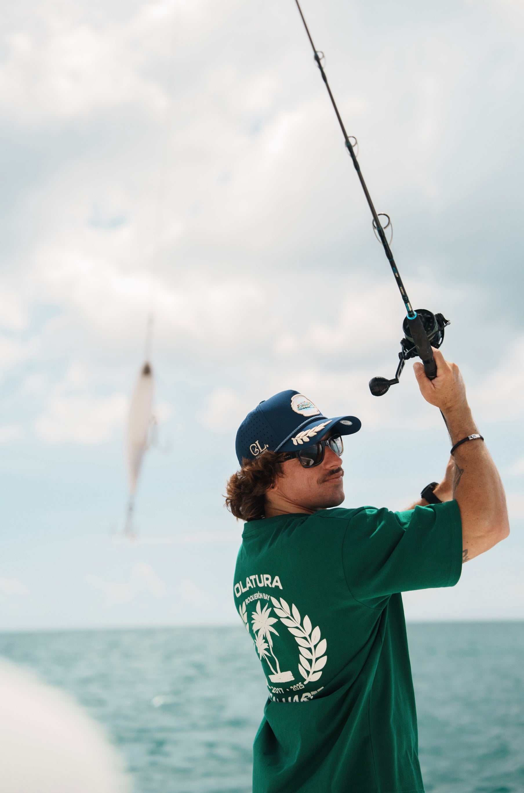 Boquerón Bay Palm Green T-shirt