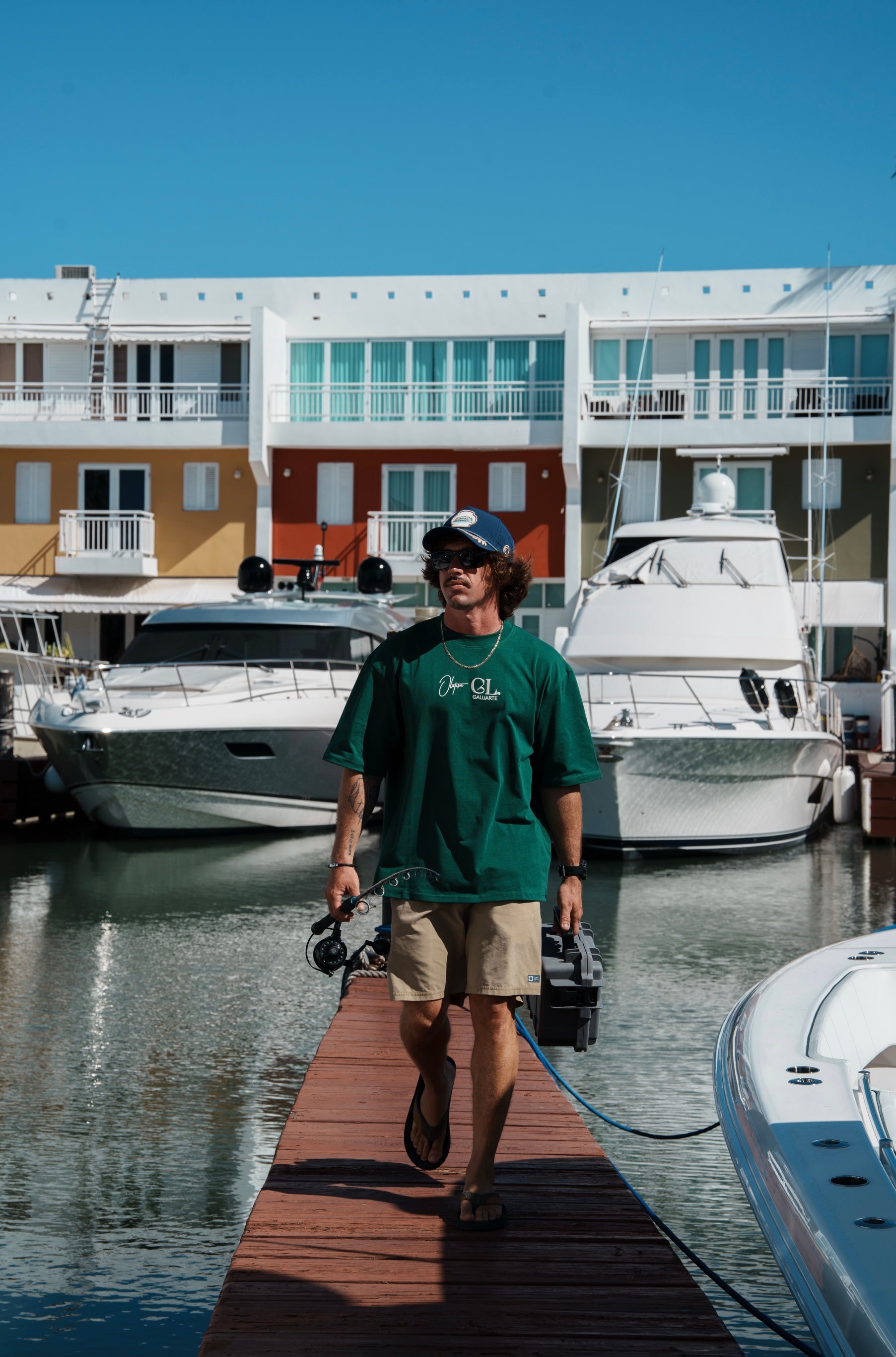 Boquerón Bay Palm Green T-shirt