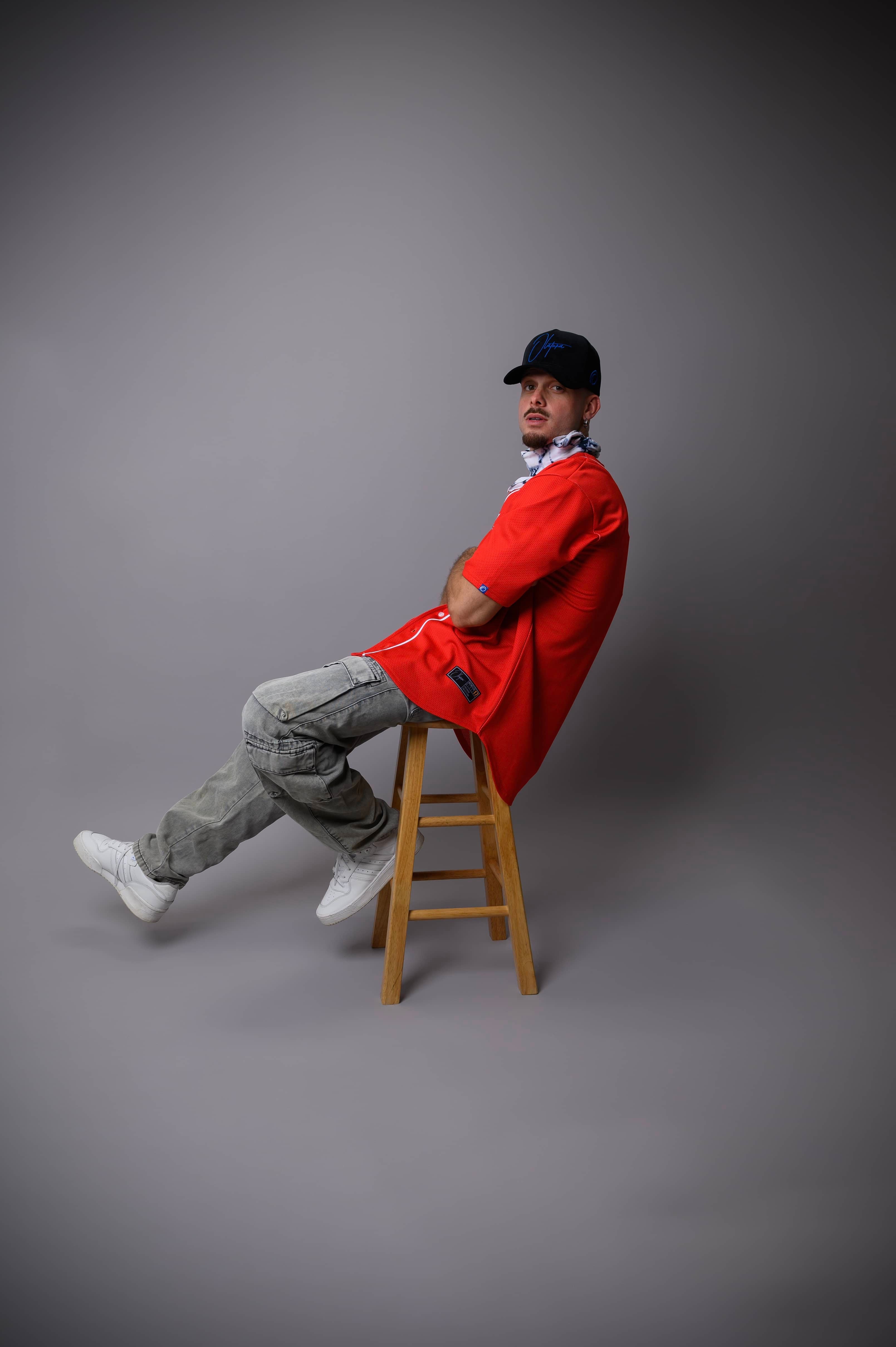 PéErre Baseball Jersey in Red