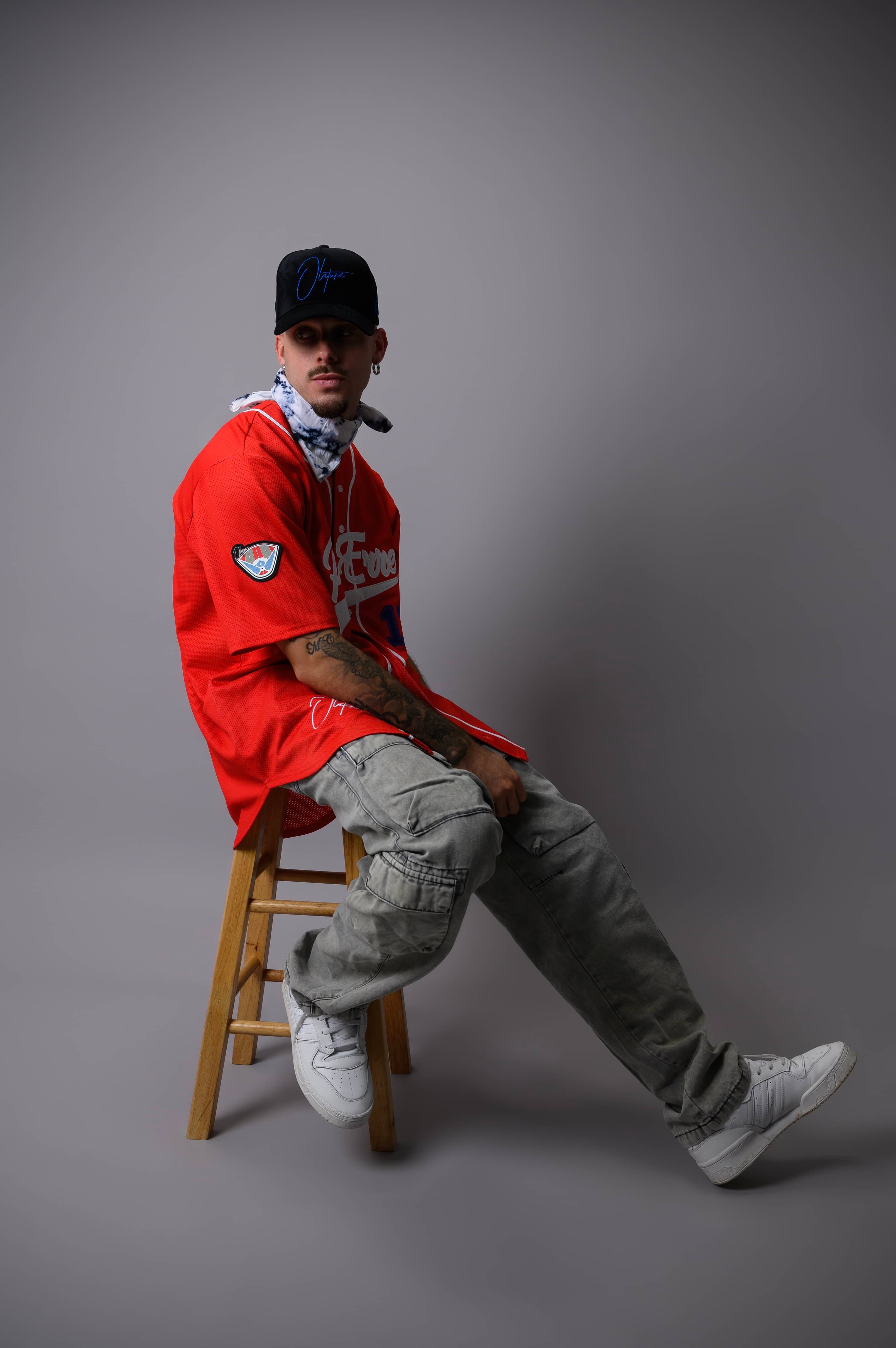 PéErre Baseball Jersey in Red