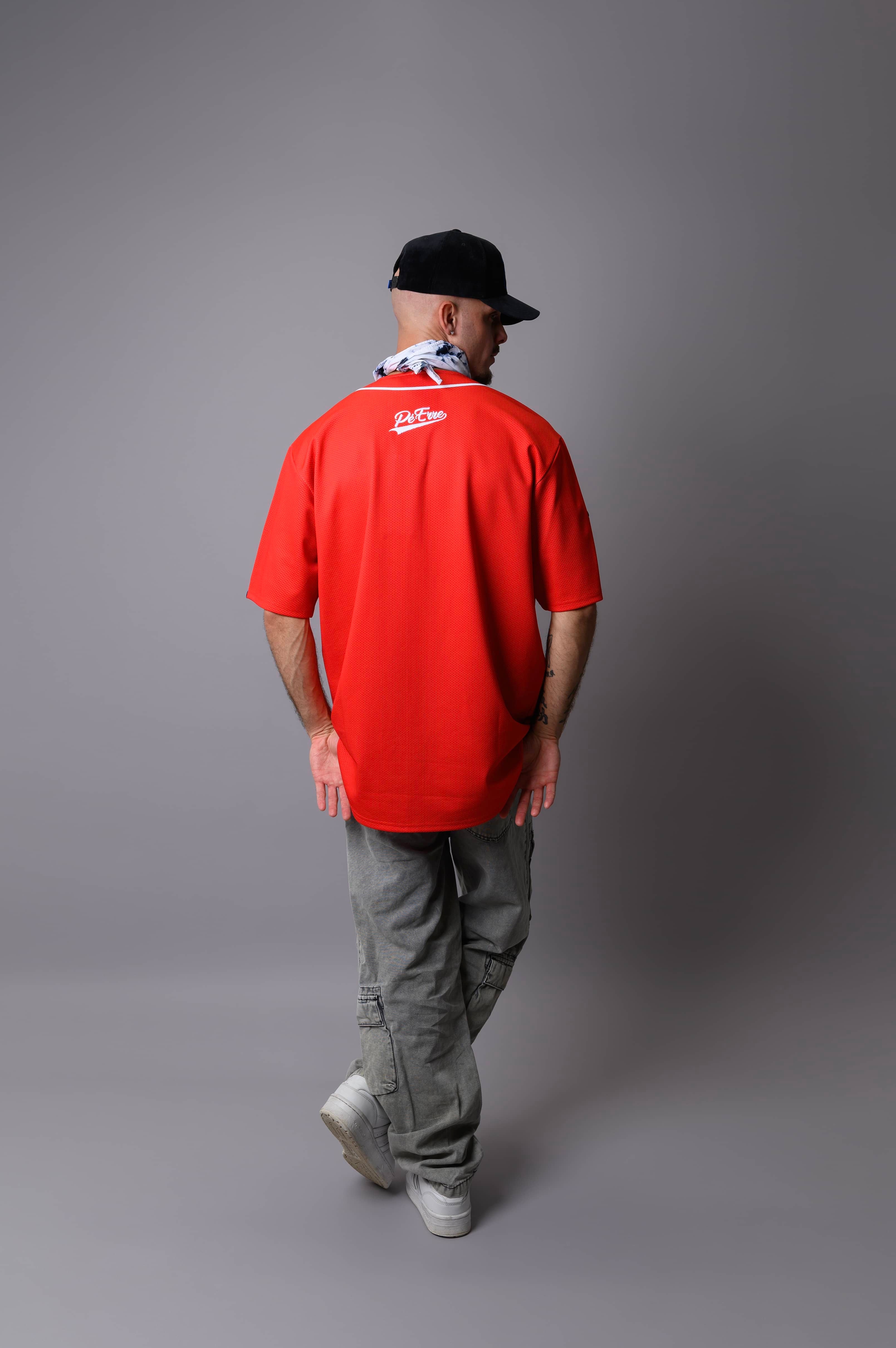 PéErre Baseball Jersey in Red