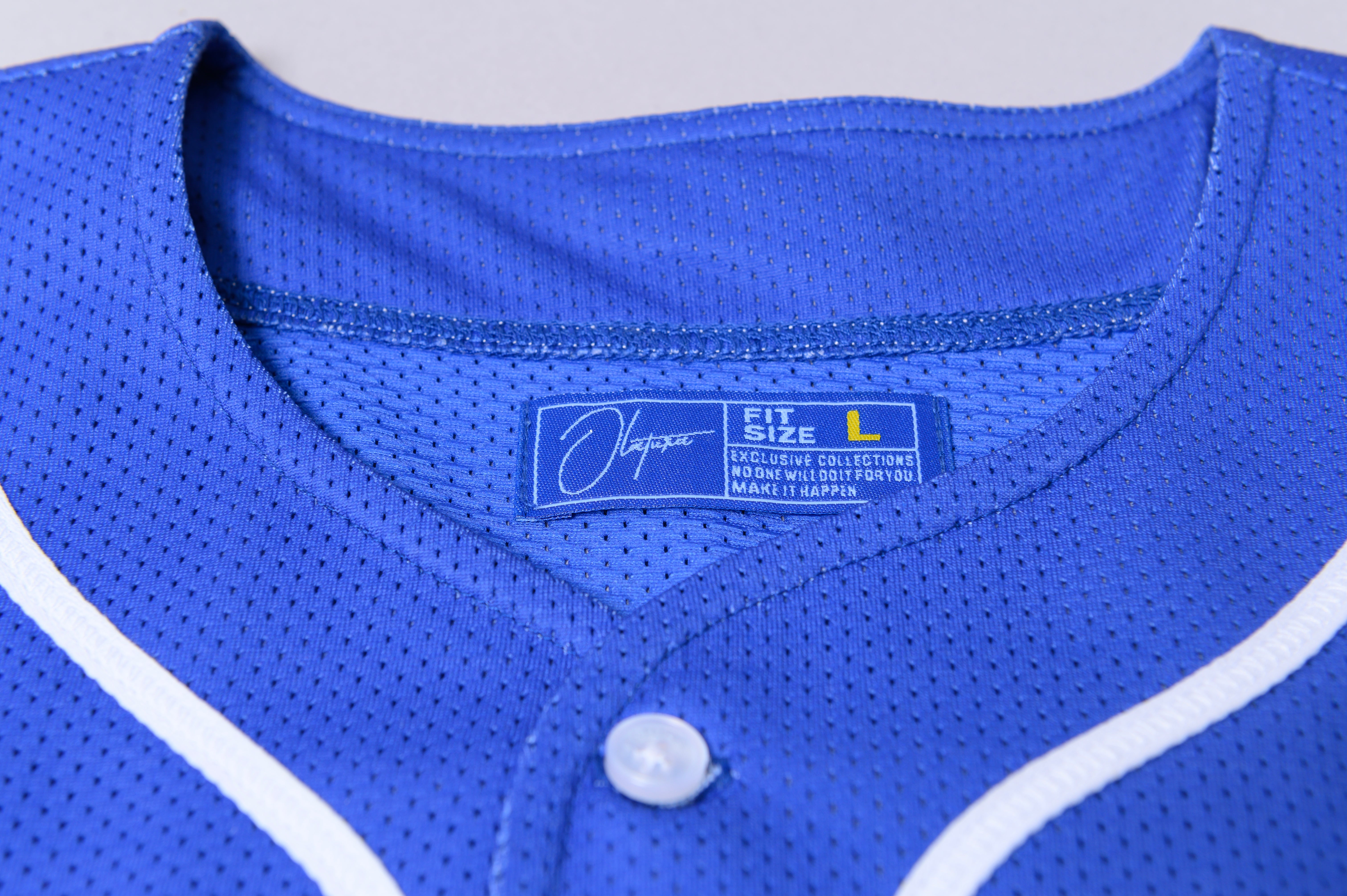 PéErre Baseball Jersey in Royal Blue