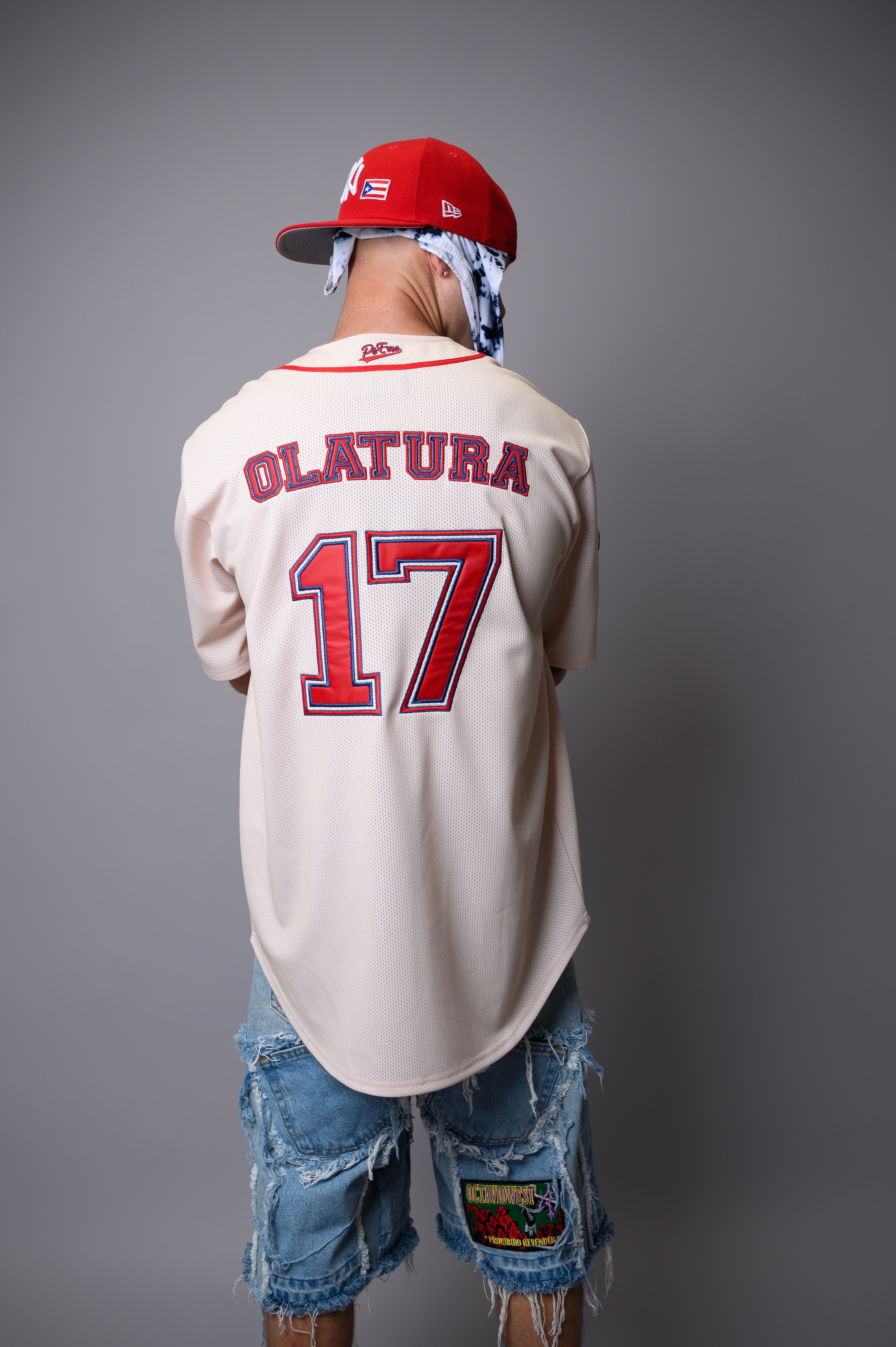 PéErre Baseball Jersey in Beige