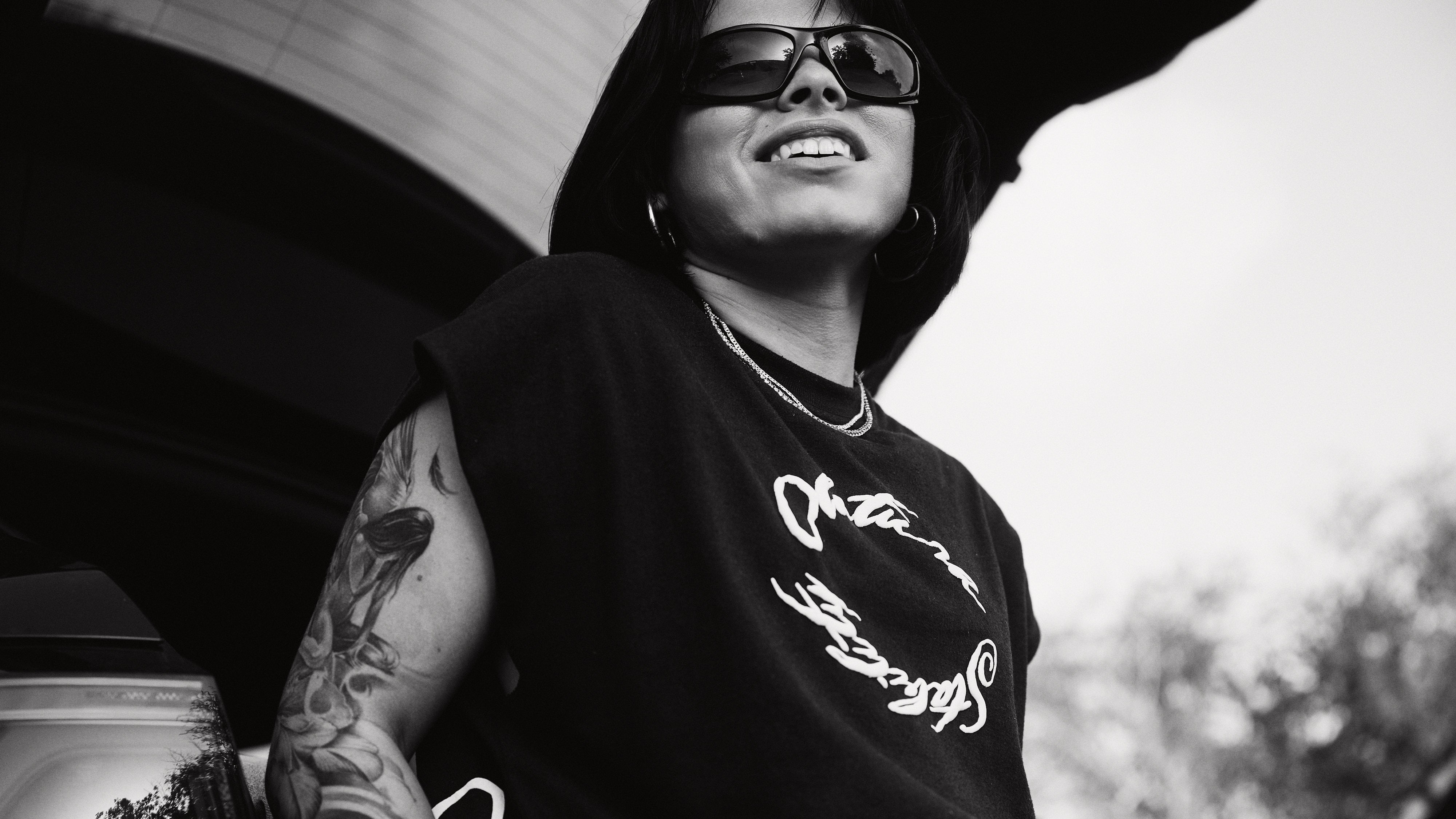 OLATURA STABILITY Black/Wash Puff Muscle Tee